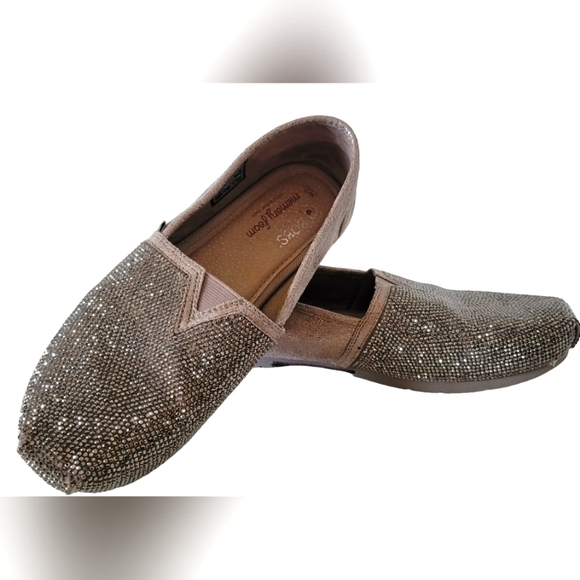 Skechers BOBS Luxe Big Dreamer Bling Women's Flats Size 7 - Picture 3 of 14